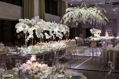 wedding reception at the langham chicago photo by Kent Drake